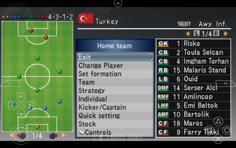 تنزيل لعبة Winning Eleven 9 مهكرة للاندرويد 3