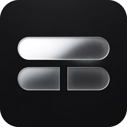 تطبيق-glassy-widgets-glassmorphism-مهكر.webp