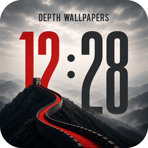 تطبيق-depth-wallpapers-4k-live-clock-مهكر.webp
